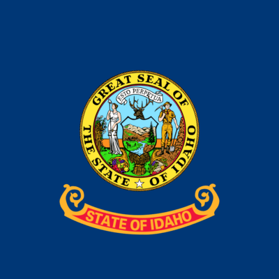 1280px-Flag_of_Idaho.svg Public Domain, https://commons.wikimedia.org/w/index.php?curid=526969