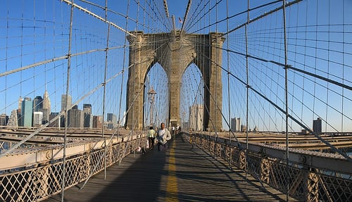 8 Brooklyn Bridge pano