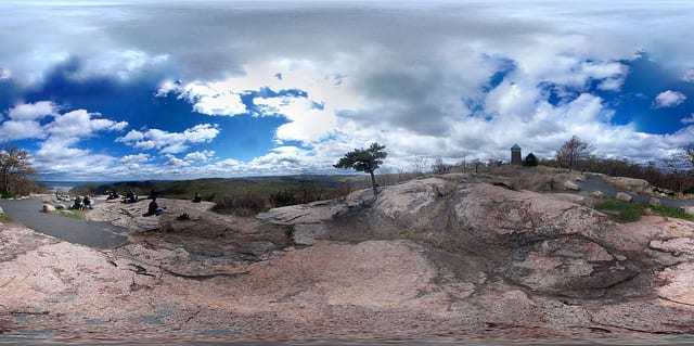 VR Pano - Bear Mtn SP, NY, Perkins Tower