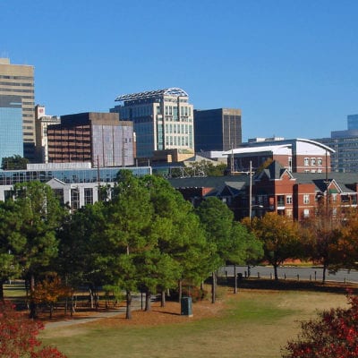 Fall_skyline_of_Columbia_SC_from_Arsenal_Hill By Akhenaton06 - Own work, CC BY-SA 3.0, https://commons.wikimedia.org/w/index.php?curid=12166490