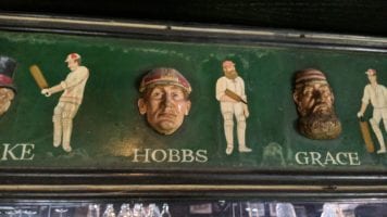Hobbs Cricket figure @ Slaughtered Lamb Pub NYC